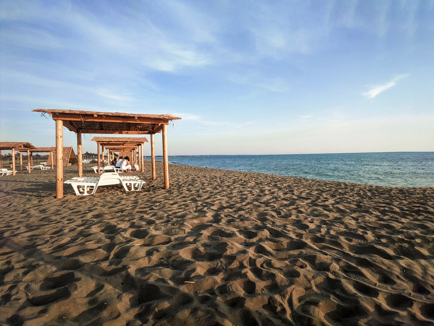 Divjake Beach — wild sandy shore inside Divjaka Karavasta National Park