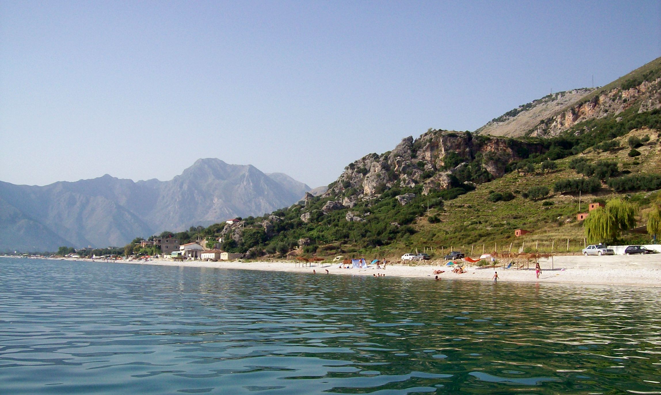 Borsh Beach — Albania's longest beach, seven kilometres of uninterrupted Ionian shoreline