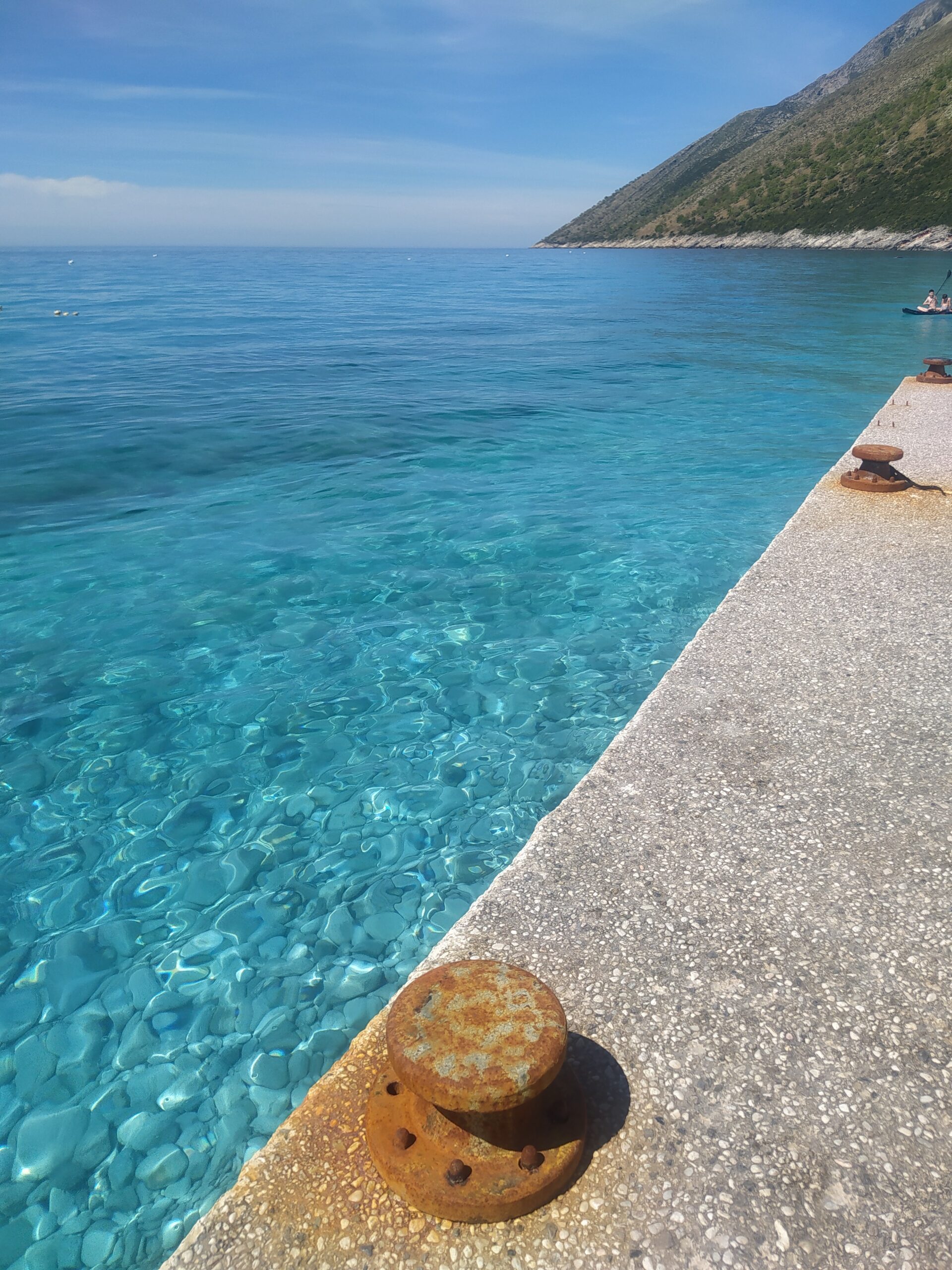 Dhraleos Beach Albania — quiet Ionian cove between Dhërmi and Himara on the Albanian Riviera